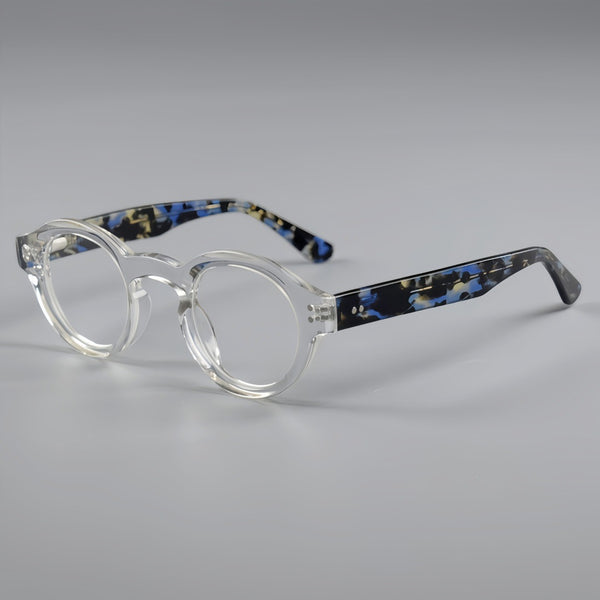 Jade Retro Round Acetate Optical Frame
