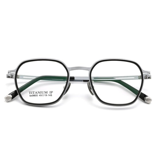 McIver Retro Titanium Ultra-Light Glasses Frame