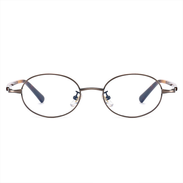 Tino Titanium Oval Glasses Frame