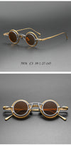 High-end niche magnetic glasses 5976 retro fashion old small round frame glasses frame Danyang spot wholesale can be matched