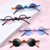 Shaw Premium Series Retro Round Acetate Sunglasses