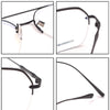 Boe Ultra-light Titanium Square Glasses Frame