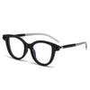 New European and American cross-border flat mirror holder, men's and women's cat eyes, personalized retro glasses frame, tide ins anti-blue flat mirror