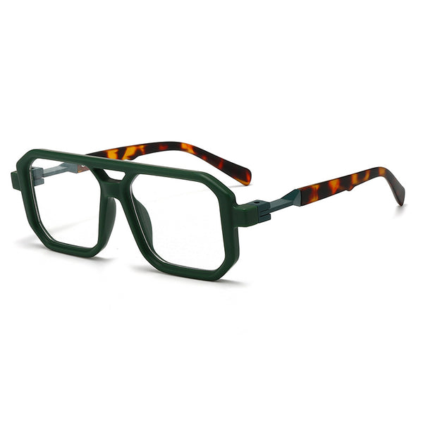 Spencer Irregular Hinged Leg Large Glasses Frame