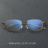 Ultra-light pure titanium frames oval frames W162