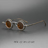 High-end niche magnetic glasses 5976 retro fashion old small round frame glasses frame Danyang spot wholesale can be matched