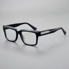 Hulsey Retro Rectangle Acetate Glasses Frame