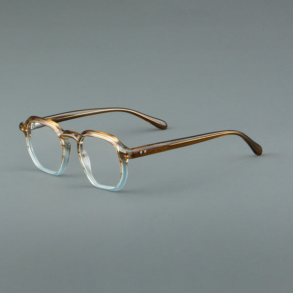 Tadros Vintage Geometric Acetate Glasses Frame