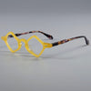Cross-border new rhombus plate glasses frame for men and women can be matched with myopia niche personalized fashion plate frame 2396