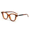 New European and American cross-border flat mirror holder, men's and women's cat eyes, personalized retro glasses frame, tide ins anti-blue flat mirror