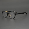 Dobel Classic Square Acetate Titanium Glasses Frame
