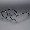 Mora Retro Polygon Acetate Glasses Frame