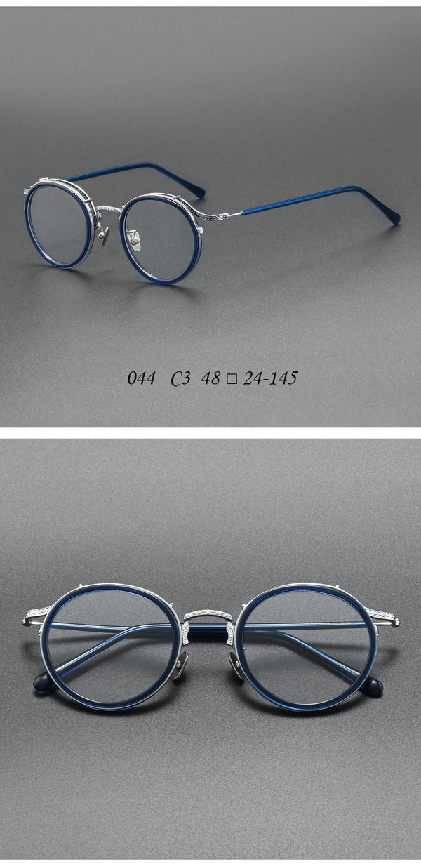 Plate glasses retro frame N044 metal cross-border European and American glasses frame plate frame fashion trend Danyang spot