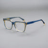 Piller Retro Rectangle Acetate Glasses Frame