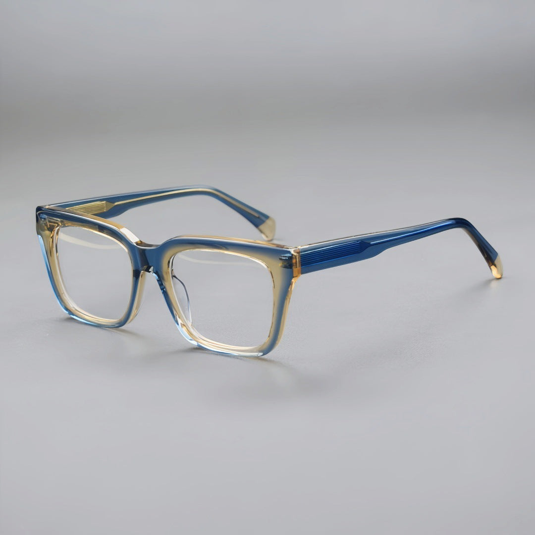 Venne Retro Rectangle Acetate Glasses Frame – Jollynova