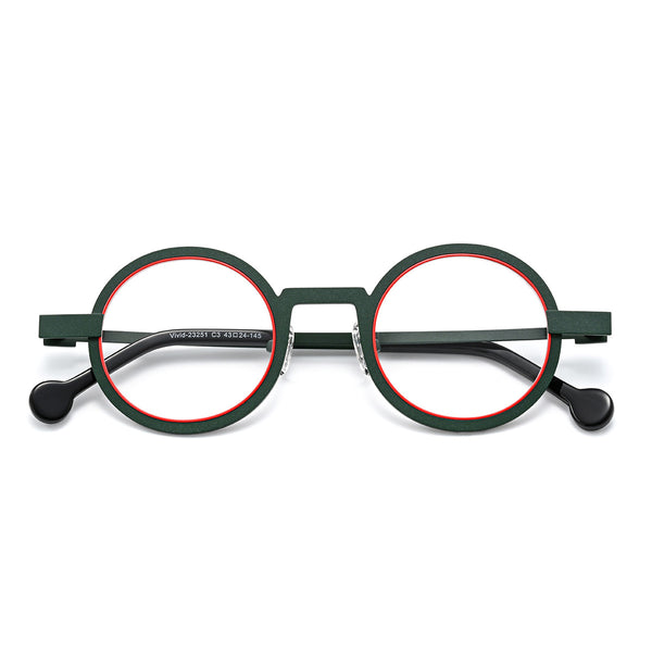 Evans Retro Alloy Glasses Frame