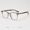 0365 new Japanese and Korean retro square personalized TR90 myopia glasses frame men's and women's literary flat mirror holder can be matched with degrees
