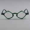 Cross-border new rhombus plate glasses frame for men and women can be matched with myopia niche personalized fashion plate frame 2396