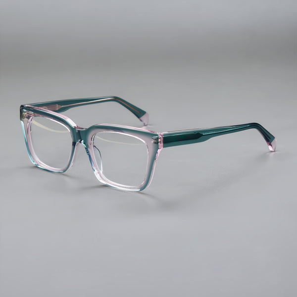 Venne Retro Rectangle Acetate Glasses Frame