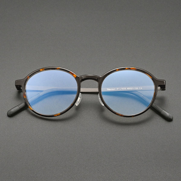 Noor Round Vintage TR90 Eyeglasses Frame
