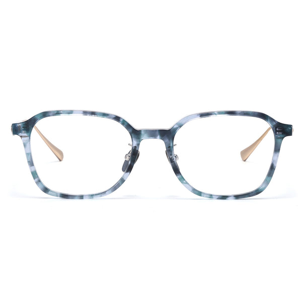 Eddie Classic Square Titanium Glasses Frame