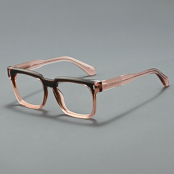 Yoel Retro Plate Square Myopia Glasses Frame