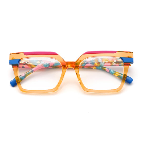 Ola Vintage Square Acetate Glasses Frame