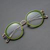 Iryna Retro Round Titanium Eyeglasses Frame