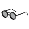 Zoya Retro Round Steampunk ND Dimming Sunglasses