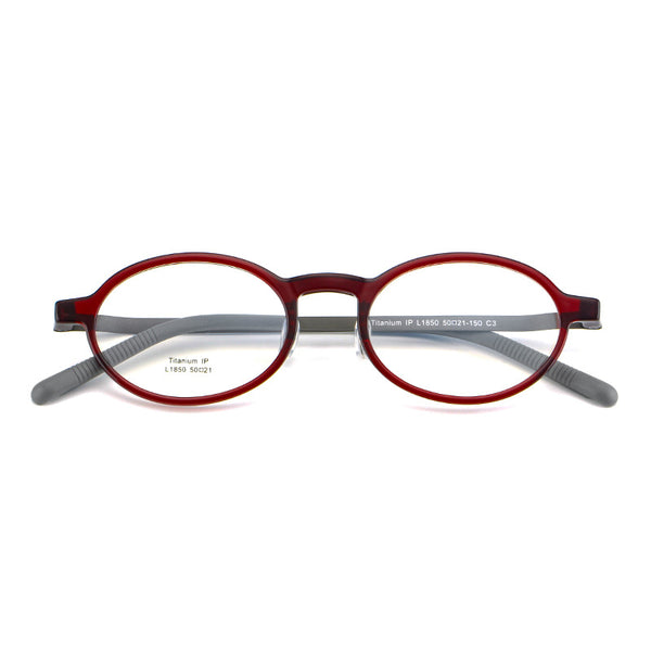Lim Oval Vintage TR90 Eyeglasses Frame