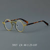 Van Retro Round Acetate Glasses Frame