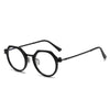 Schry Retro Round Titanium Glasses Frame