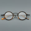 New plate small round frame glasses V17 retro eye frame metal flat light Danyang spot wholesale, can be equipped with reading glasses