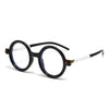 New European and American fashion round frame anti-blue light flat mirror men's anti-blue light glasses frame women's pose trend flat mirror