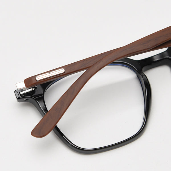 0365 new Japanese and Korean retro square personalized TR90 myopia glasses frame men's and women's literary flat mirror holder can be matched with degrees