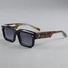 Monk Retro Premium Series Retro Rectangle Acetate Sunglasses