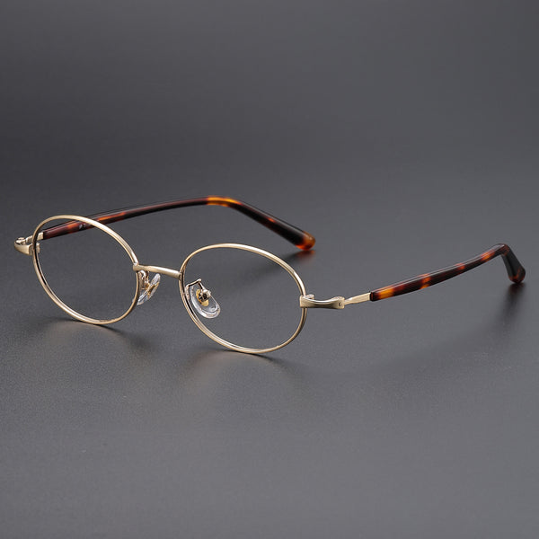 Tino Titanium Oval Glasses Frame