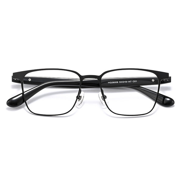 3-in-1 Alloy Glasses Frame With Magnetic Sunglasses Clips