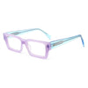 Piller Retro Rectangle Acetate Glasses Frame