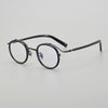 Hank Premium Vintage Acetate Round Glasses Frame