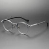 Tripi Titanium Vintage Round Eyeglasses Frame