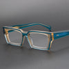 Piller Retro Rectangle Acetate Glasses Frame