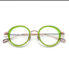 Iryna Retro Round Titanium Eyeglasses Frame