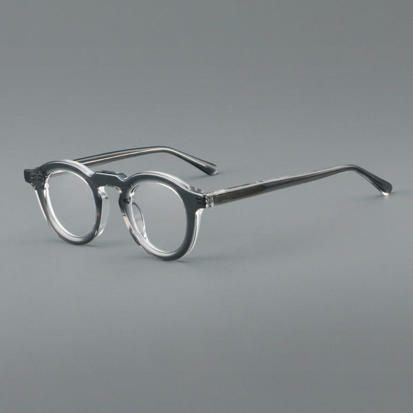 Gage Retro Round Acetate Glasses Frame