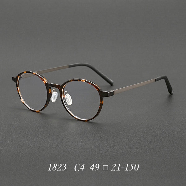 Noor Round Vintage TR90 Eyeglasses Frame
