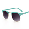 JOLLYNOVA Polarized Sunglasses For Women And Men Semi Rimless Frame Retro Sun Glasses AE0369