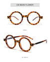 New European and American fashion round frame anti-blue light flat mirror men's anti-blue light glasses frame women's pose trend flat mirror