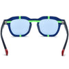 Dodd Premium Series Retro Rectangle Acetate Sunglasses