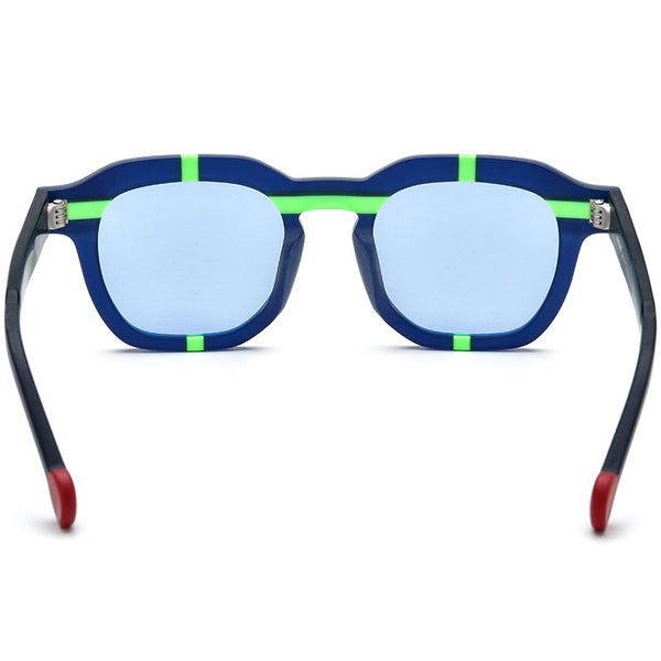 Dodd Premium Series Retro Rectangle Acetate Sunglasses