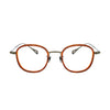 Copp Retro Square Titanium Glasses Frame